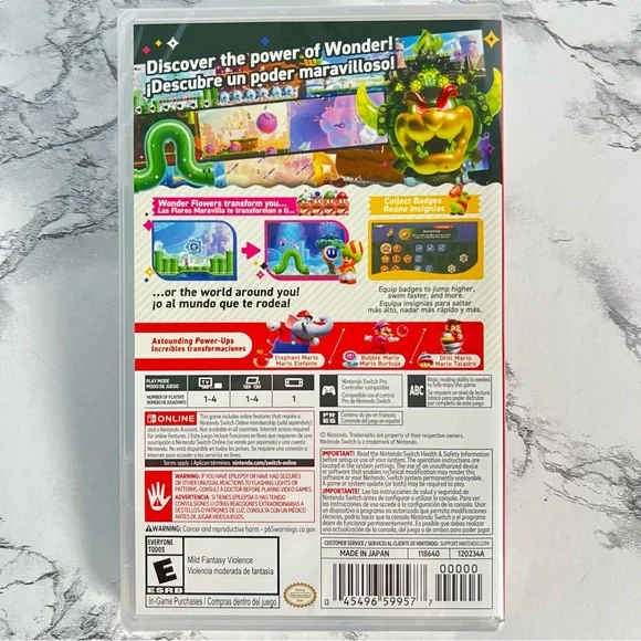 Super Mario Bros Wonder for Nintendo Switch - Picture 3 of 5
